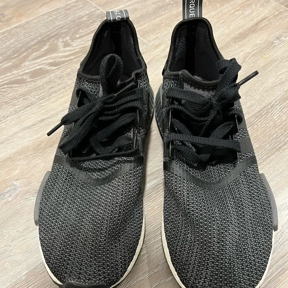adidas gazelle silver green womens Shop White Mens adidas NMD R1 Lace Up Sneakers – Shoebacca main image 0